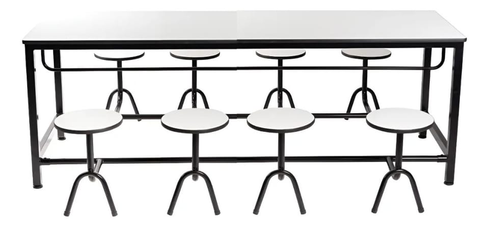 Mesa para Refeitório Escamoteável